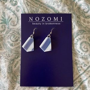 Nozomi earrings- never worn